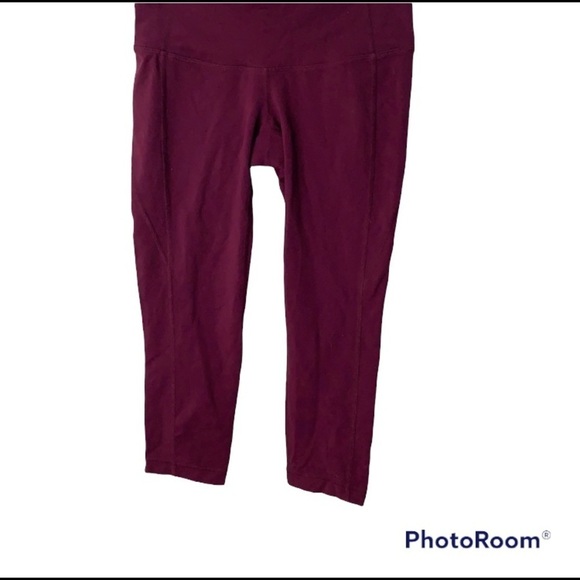 ATHLETA PLUM PURPLE LEGGINGS ATHLETIC PANTS SIZE XS - Picture 3 of 5
